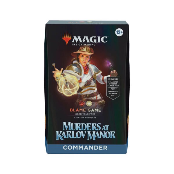 MTG - Murders at Karlov Manor - English Commander Deck - Blame Game