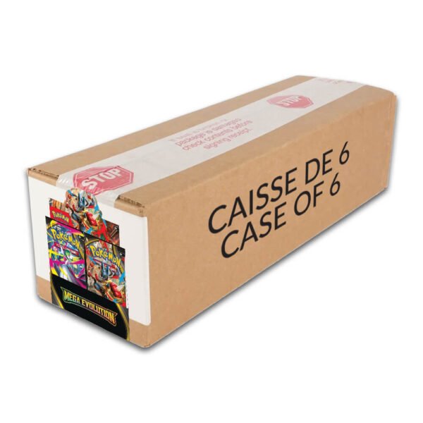 Pokémon - Mega Evolution Base Set - Enhanced Booster Box - Sealed Case of 6